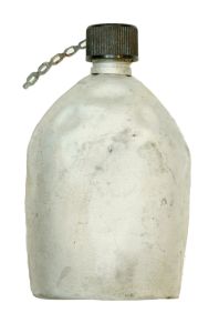 GI WWI M1910 Plastic Top Aluminum Canteen