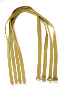 4 Pack of Khaki Straps