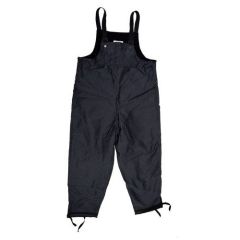 Used GI WWII US Navy Blue Cotton Wool Lined Bib Overalls 