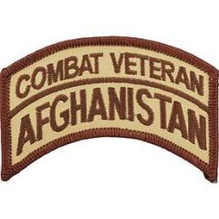 Afghanistan Combat Veteran Patch