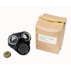 GI British WWII Gas Mask In Box