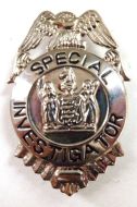 Special Investigator Badge - Small