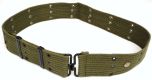 O.D. Green Cotton Pistol Belt (Imported)
