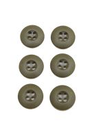 6 Pack of GI Vietnam Era Uniform OG107 Buttons