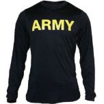 APFU Army PT Long Sleeve Shirt