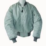 US Made Light Green MA-1 Pilots Flight Jacket