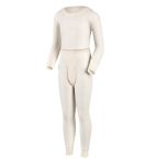 Kids Natural Thermal Set Long Sleeve Shirt and Pants