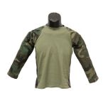 Kids Woodland Combat Battle Shirt