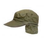 Imported OD BDU Patrol Cap with Flaps
