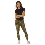 Womens Woodland Camo Leggings