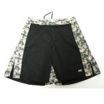 Soffe XT46 ACU Black Digital Camo MMA Training Shorts